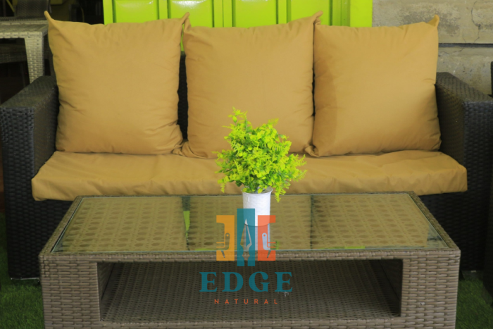 3 seater Edge Sofas with a table